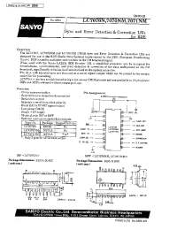 Datasheet LC7071NM manufacturer Sanyo